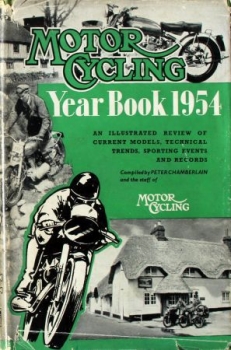 Chamberlain "Motor Cycling Year Book" Motorracing-History 1954 (3235)